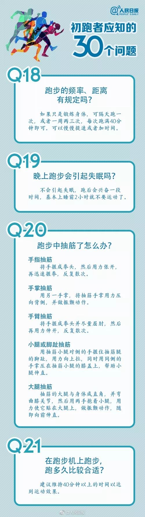 初跑者30问！让你在这个春天顺畅开跑！