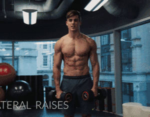 夏季练好肩，可以不着衫！