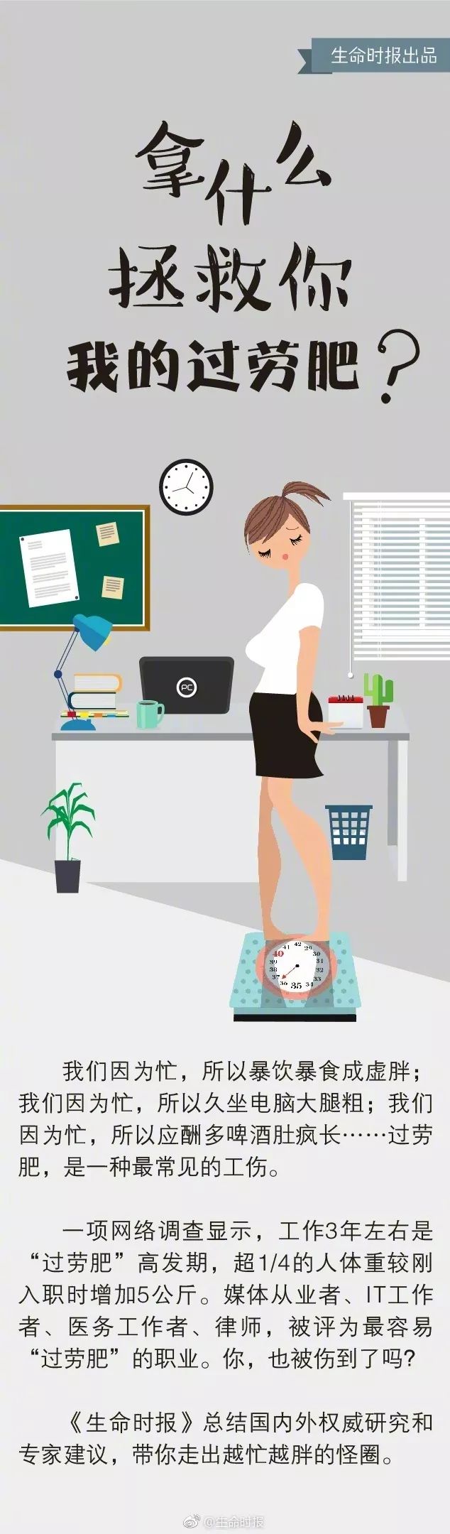 几个特点，判断你是否过劳肥！