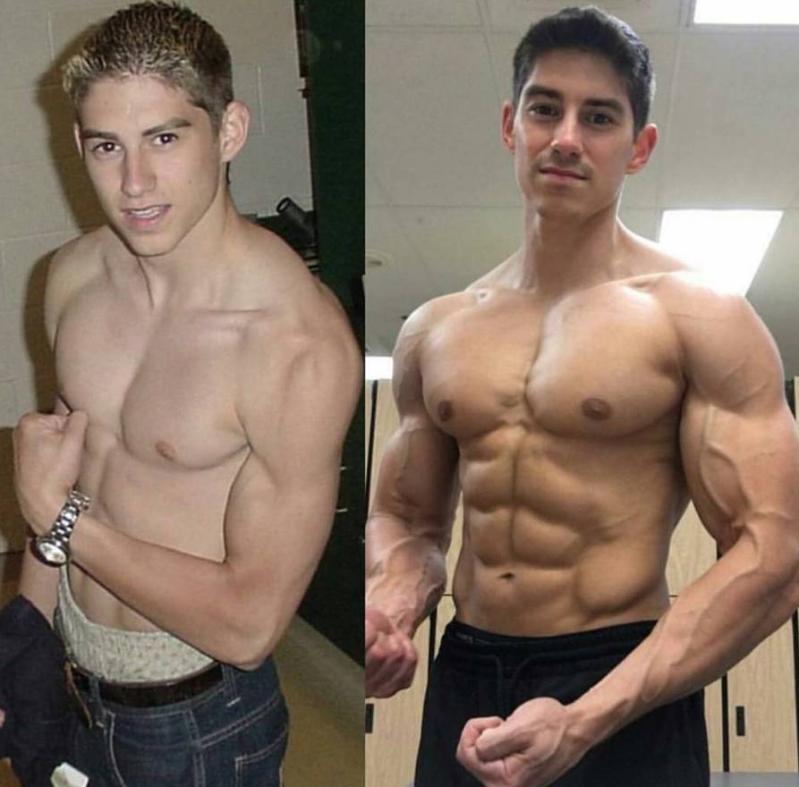 没有对比，就没有伤害！肥仔健身变巨帅！