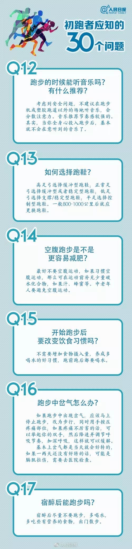 初跑者30问！让你在这个春天顺畅开跑！