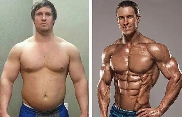 没有对比，就没有伤害！肥仔健身变巨帅！