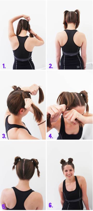 迷人运动风｜17种女生跑步发式