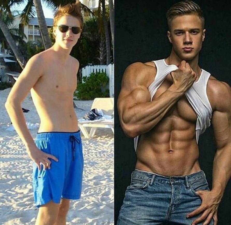 没有对比，就没有伤害！肥仔健身变巨帅！