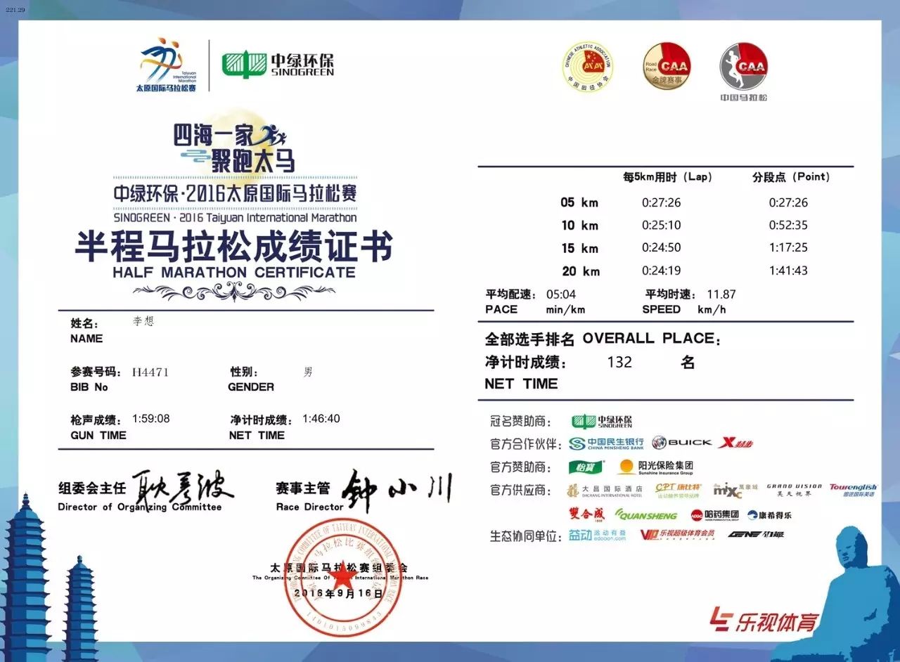 跑友分享｜你好，太马！