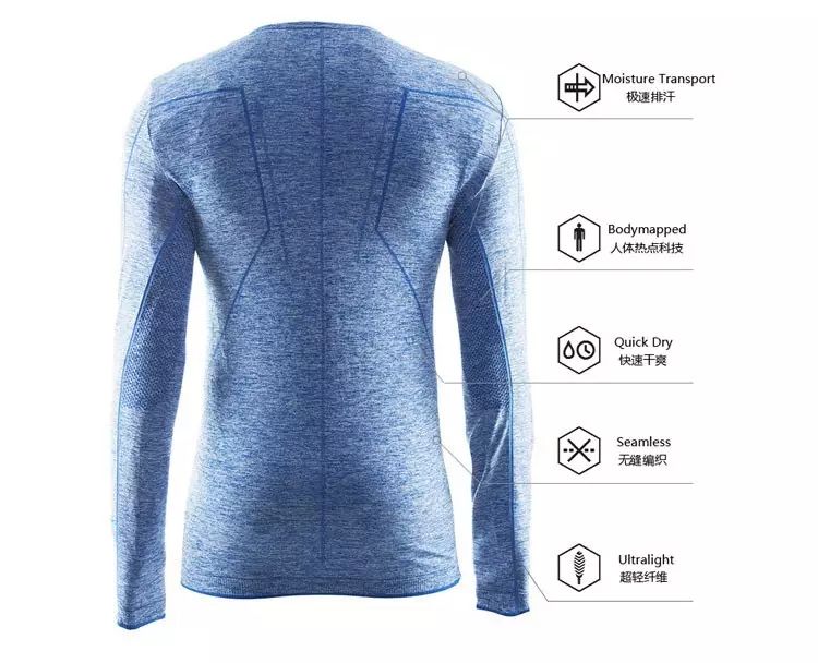 瑞典craft男女舒适运动贴身内衣套装！全网最低价！