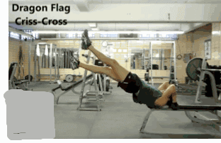 千次平板撑，不如一次“升龙旗”！