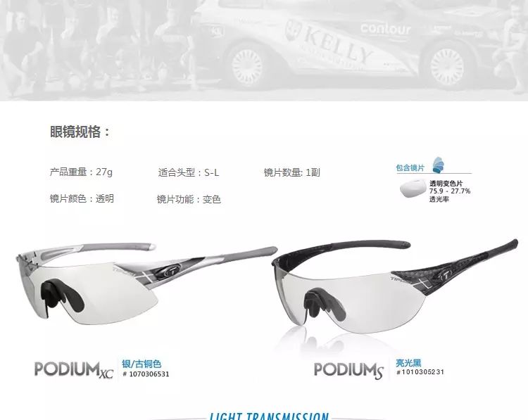美国TIFOSI眼镜全网最低！NXT自动变色全天侯镜片哦！