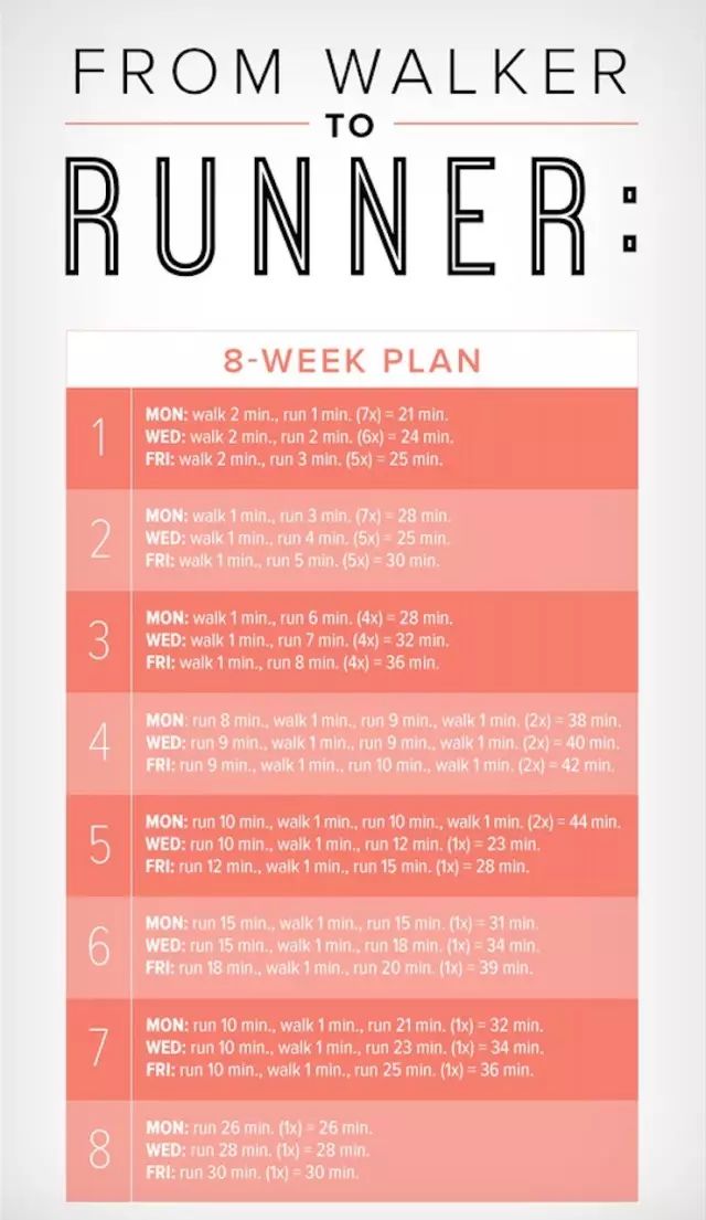 跟着计划做，8周变跑者！