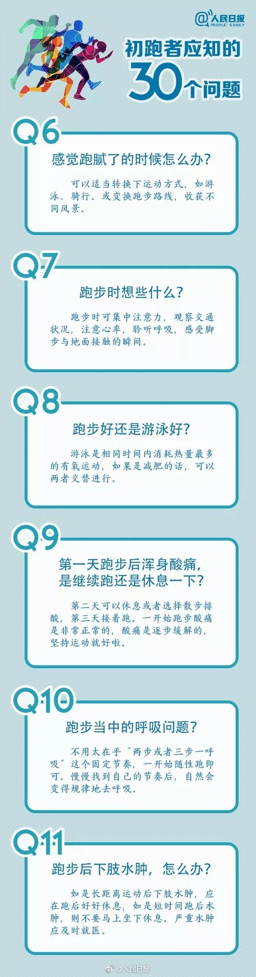 初跑者30问！让你在这个春天顺畅开跑！