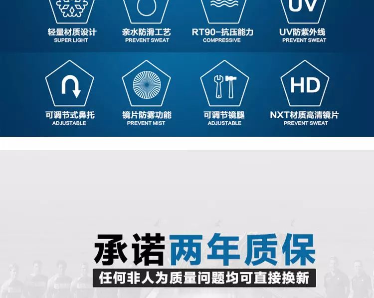 美国TIFOSI眼镜全网最低！NXT自动变色全天侯镜片哦！