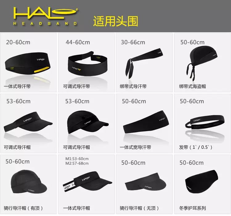 美国进口HALO运动导汗带！超低价！