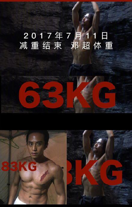 邓超：增重20斤后狂减40斤，网友：敬业！专家：仅供吃瓜、切勿模仿