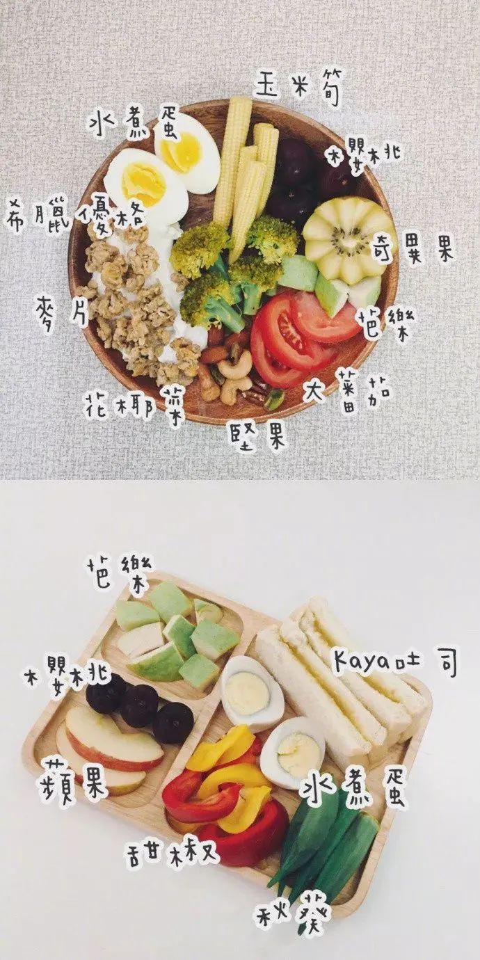 适合减肥者的营养早餐，可以挑几样做做试试
