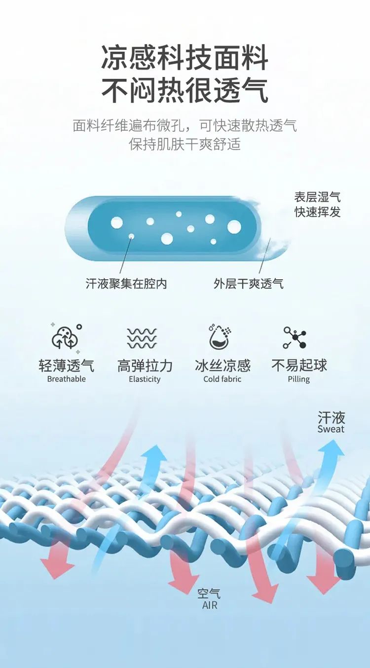 感觉自己在“裸奔”!这件50min速干冰丝网孔背心,超薄透气,穿上完全没有存在感! 感觉自己在“裸奔”!这件50min速干冰丝网孔背心,超薄透气,穿上完全没有存在感!