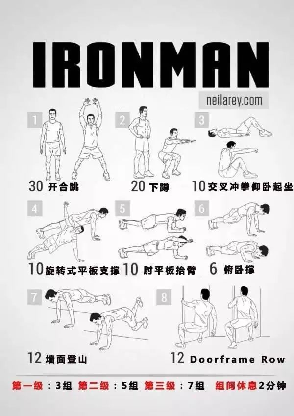 5套38组无器械运动,看电视也能练出好身材! 5套38组无器械运动,看电视也能练出好身材!